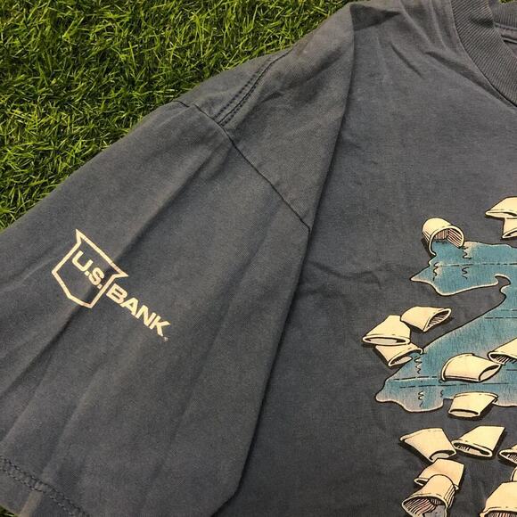 Vintage Spokane Washington Finisher Running Tee - Picture 3 of 5